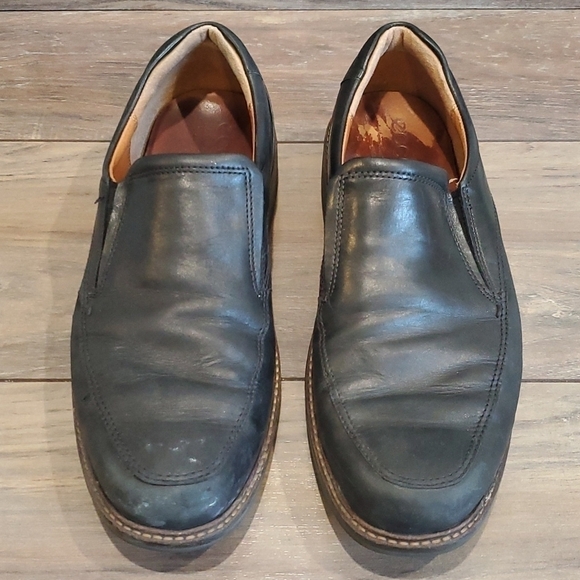 ECCO Mens dress Loafer slip on leather  shoes boots sz US 10 EUR 44 main image 7